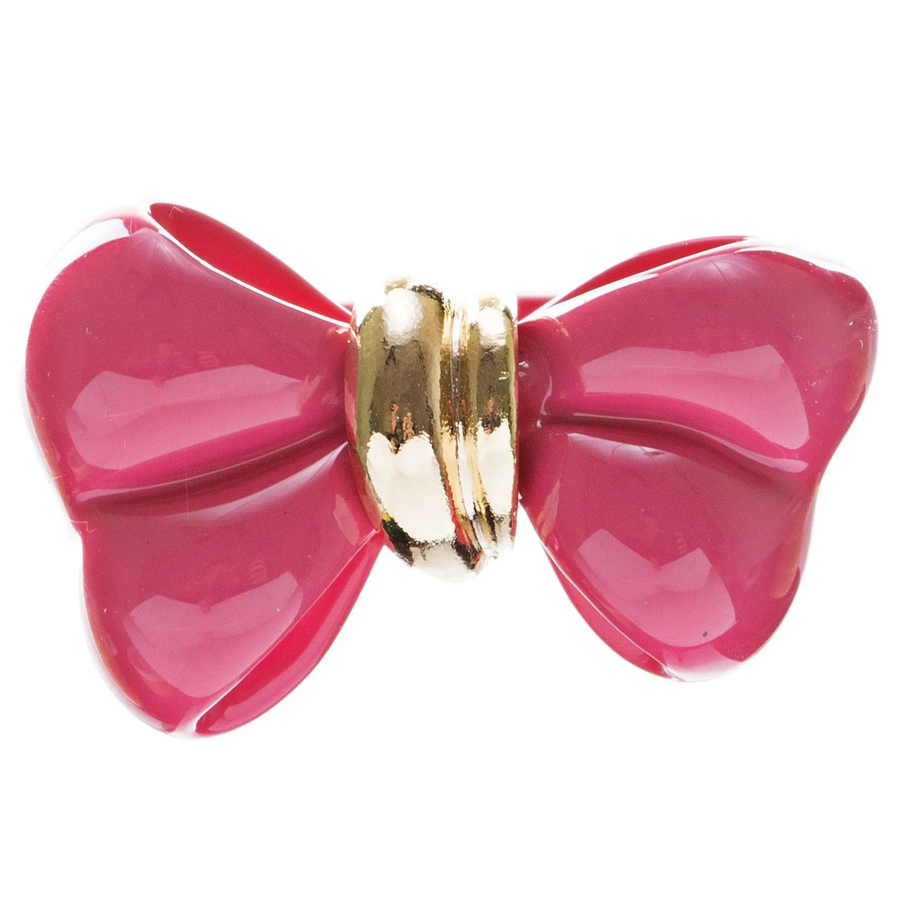 Adorable Cute Epoxy Bow Tie Ribbon Adjustable Stretch Fashion Ring
