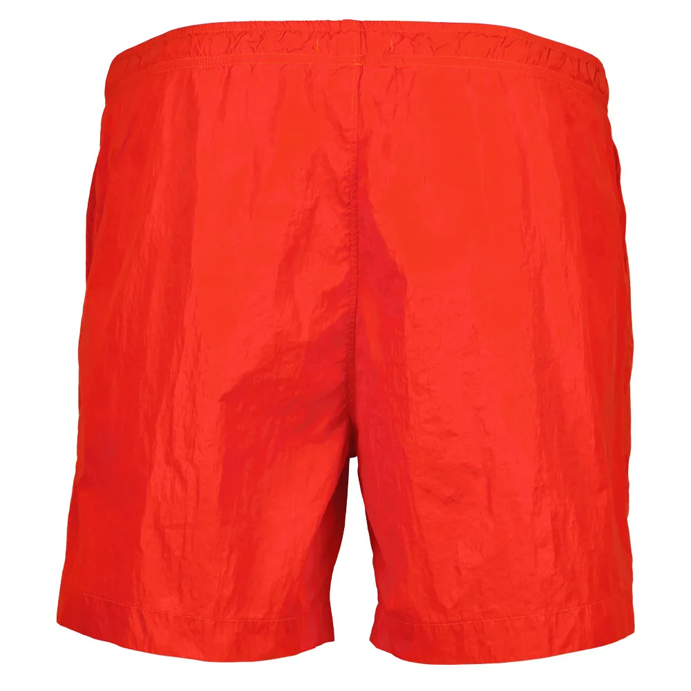 Chrome Boxer Swim Shorts