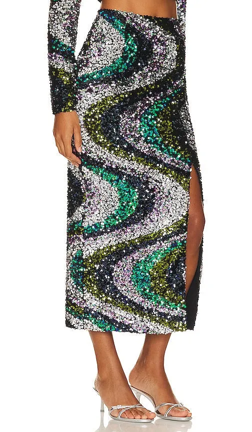 ELLIATT Frances Skirt in Green