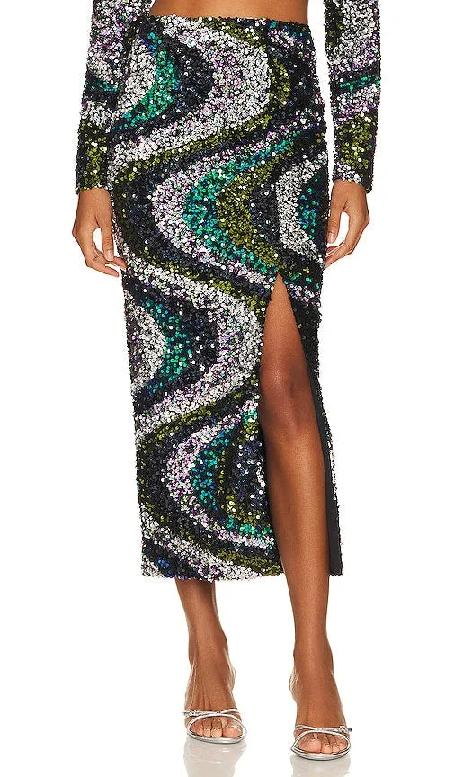 ELLIATT Frances Skirt in Green