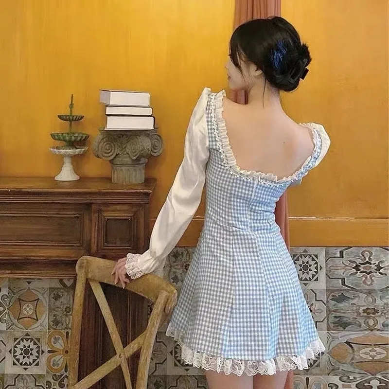 French Vintage Sweet Fairy Lace Dress