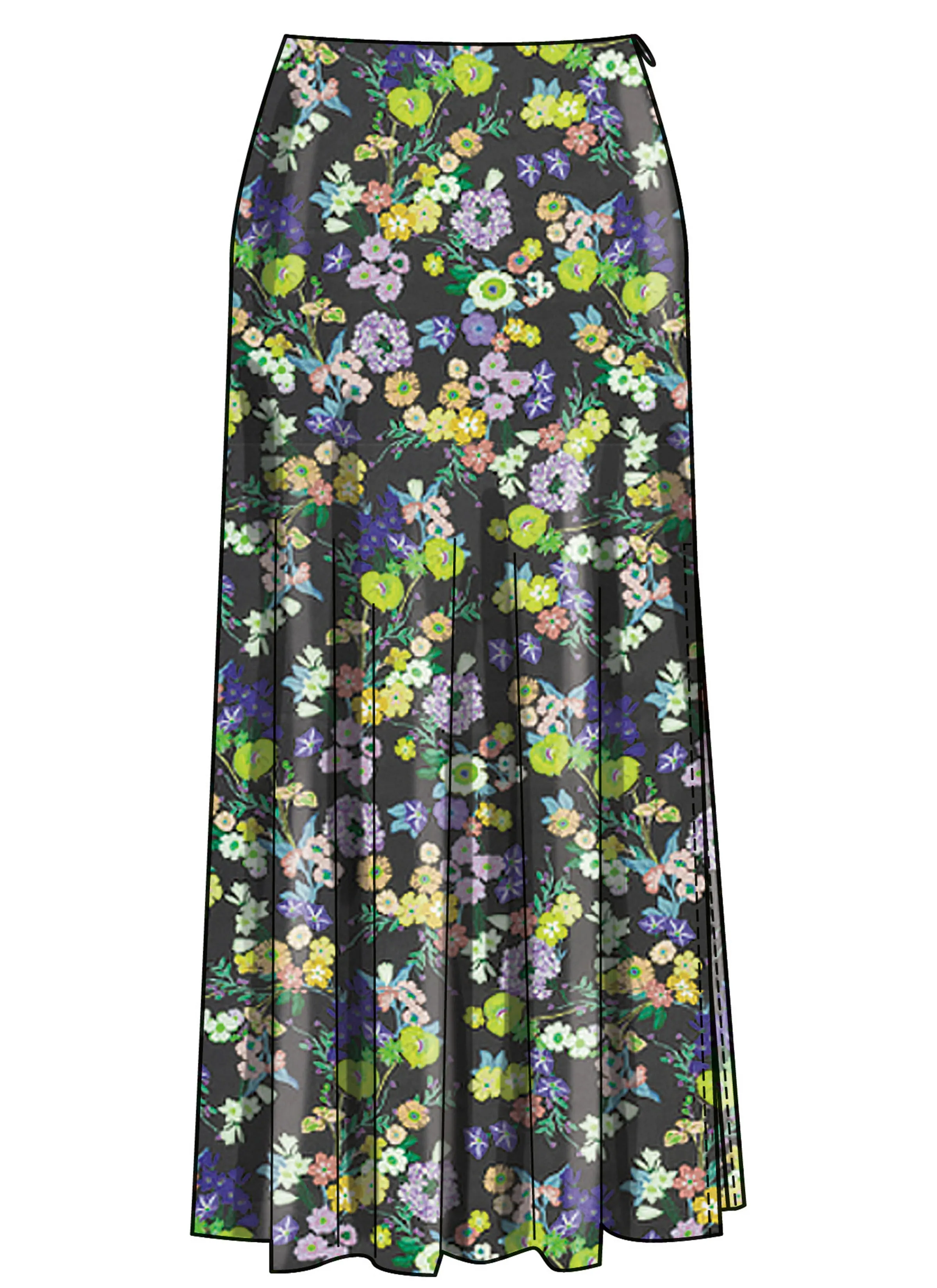 New Look Sewing Pattern N6793 - Misses' Skirt in Two Lengths