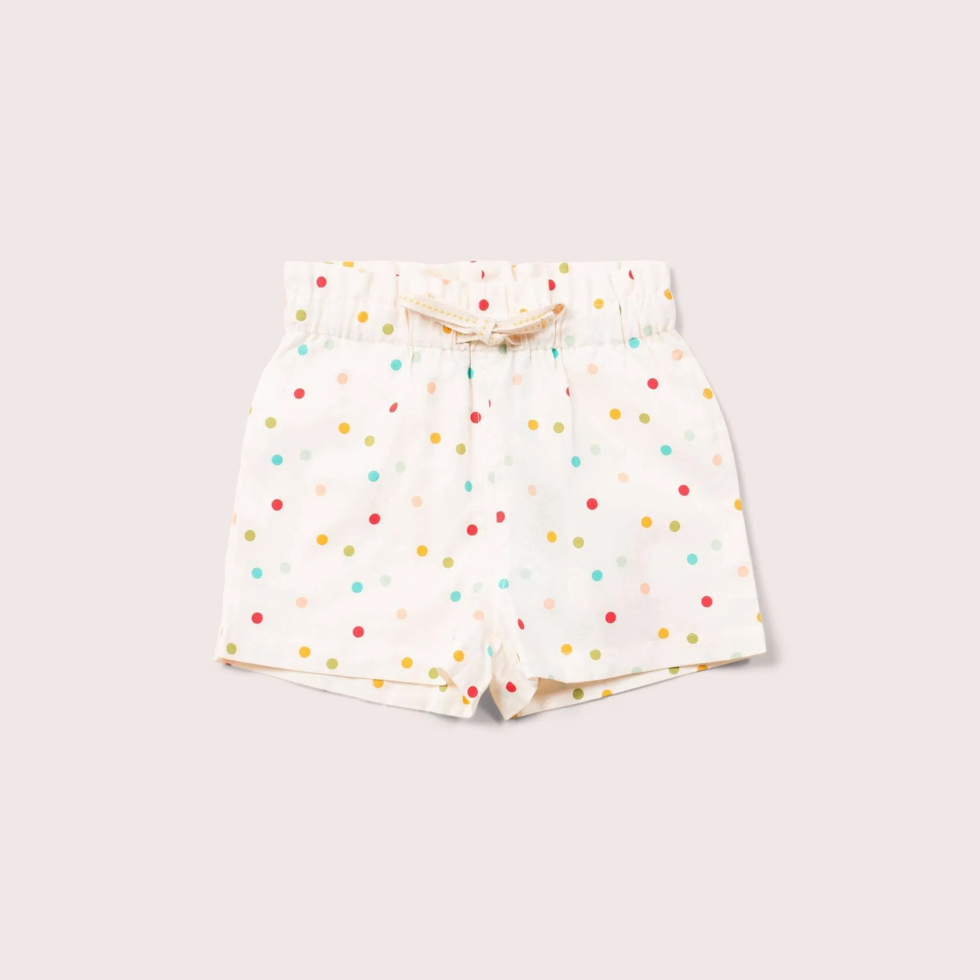 Rainbow Polka Dot Short